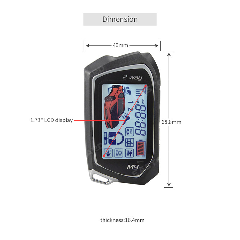2 way car alarm сигнализация инструкция на русском