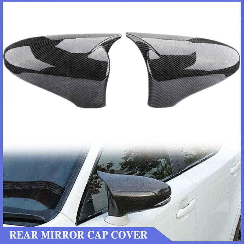 Carbon Fiber Side Mirror Cap Cover For Lexus IS RC GS ES 200 300 350 450 2014-19