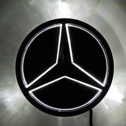 For Mercedes Benz W219 CLS550 CLS500 2005-2008 Chrome Front Grill W/LED Emblem