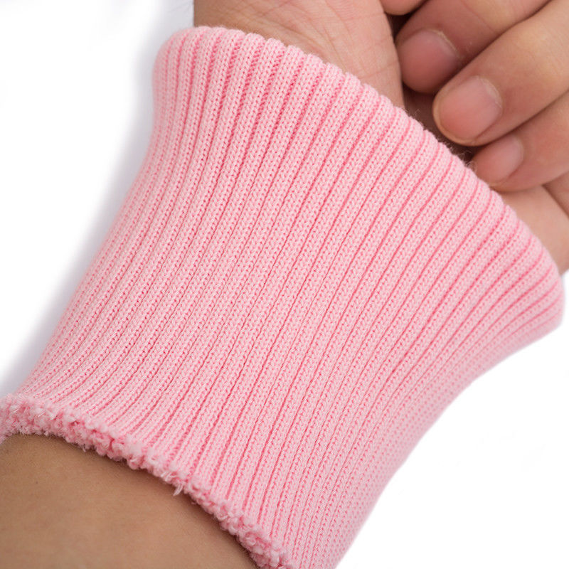 1 Pair Stretch Leg Opening Cuffs Ribbed Trims Fabric Knitted Rib Tape Trim UK