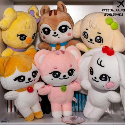 Kpop IVE Minive Plush Doll Cherry Jang WonYoung YUJIN Gaeul Soft Toys Kids Gift