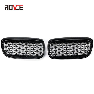 Bumper Center Grille Diamond Meteor Style For 2014-2018 BMW 2 Series F45 