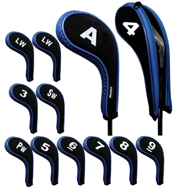 Iron Head Covers Set Fits Callaway Ping Taylormade Titleist