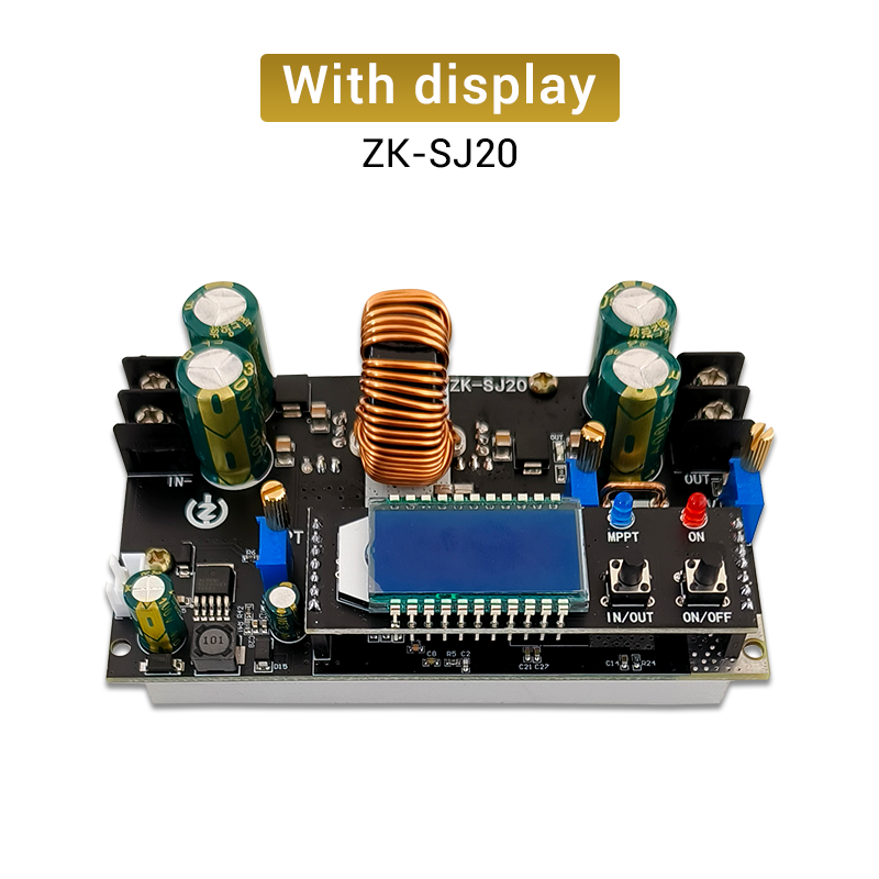 300W Auto Step Up/Down Power Supply Converter Module Solar Panel Charging MPPT
