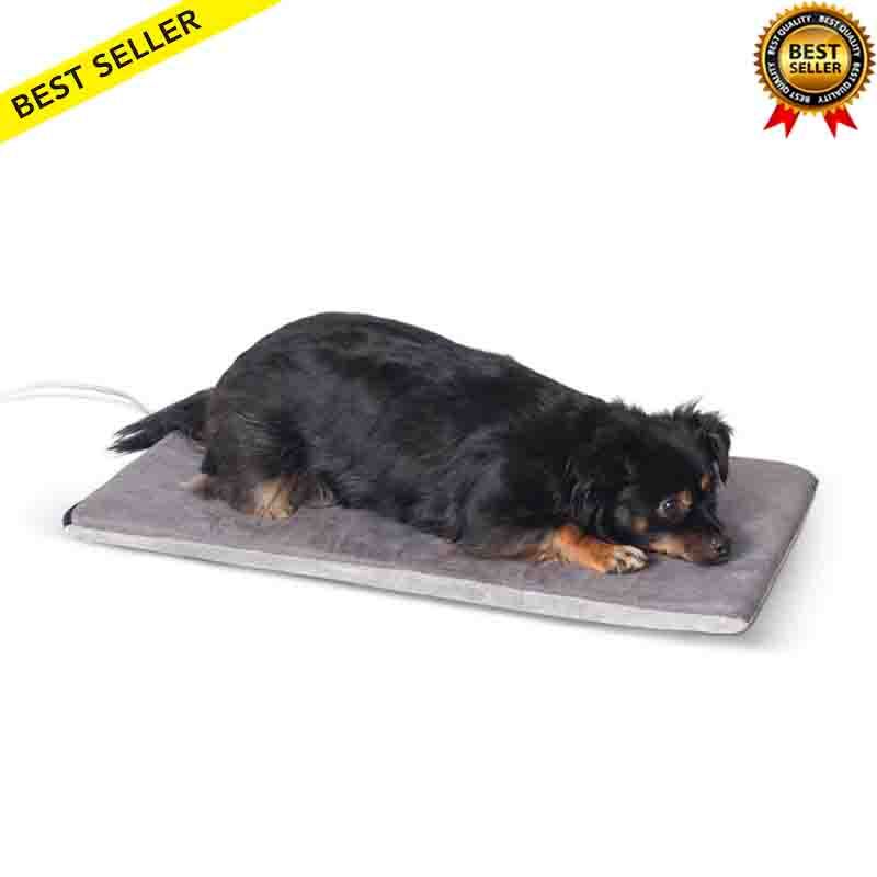 Thermo-pet Mat Heated Cat Dog Pad Bed Warmer Portable Heating Cushion 14''x28''