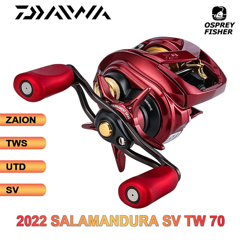 DAIWA SALAMANDURA SV TW 70 Fishing Baitcasting Reel Low