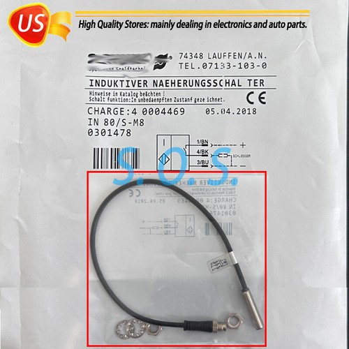 Chasm Switch スイッチ キャズム New For SCHUNK IN80-S-M8-PNP-0301478 Proximity switch sensor