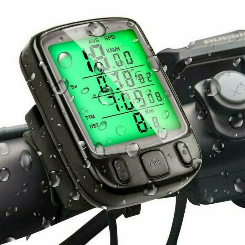 Bike Backlight Speedometer Odometer Us