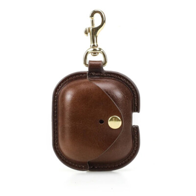 Genuine Leather Earphone Case Shockproof Cover For Samsung Galaxy Buds 3 / 3 Pro
