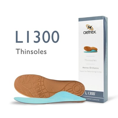 Aetrex Unisex Thinsoles Orthotics - Insole for Shoes Without Removable Insoles