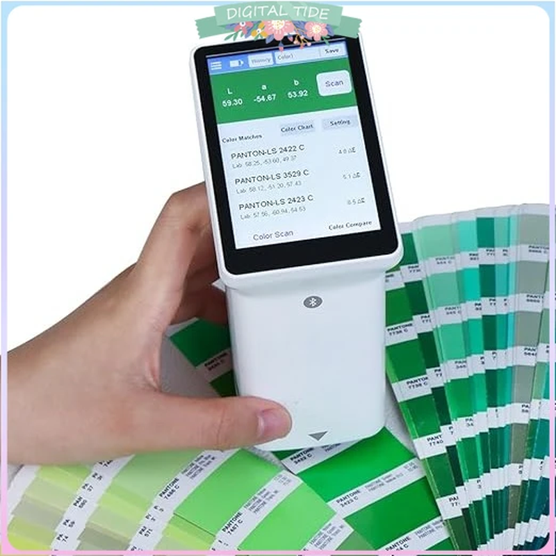 LS172 Colorimeter Fabric Color Meter Colorimeters Touch Screen Easy to Use Mobil