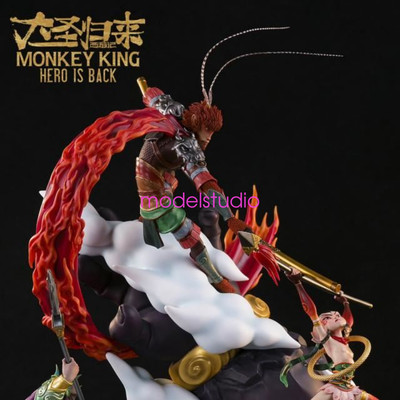DAM TOYS Monkey King Hero Is Back Resin Model Goku Statue In Stock Ne Zha H38cm