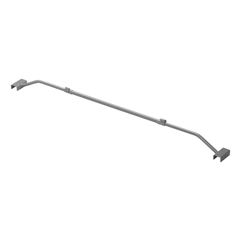 Flachplanenbügel Metall verstellbar 100-155 cm für Anhängerplane