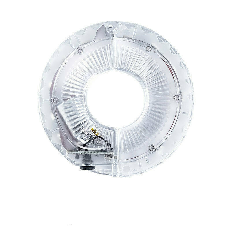 Rechargeable Smart LED Bicycle Wheel Light Tail Hub Spoke Lamp  7 Color 18 Modes