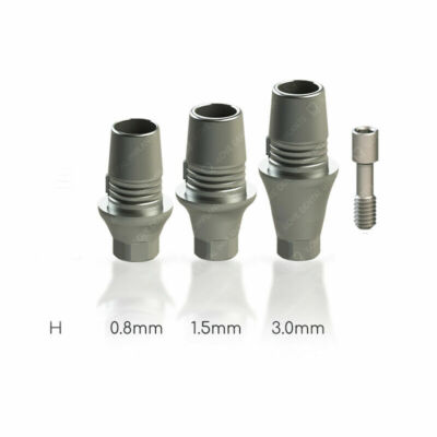 5x Dental CAD/CAM Ti-Base Interface Nobel Active  NP, Sirona  CEREC Compatible