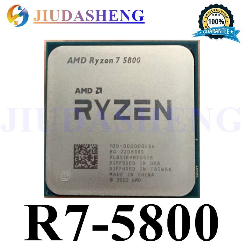 CPU AMD Ryzen 7 5800X CPU AMD Ryzen 7 5800X 4th Gen 8-core 16-threads Unlocked Desktop