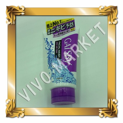 Japan Mandom Gatsby Facial wash Triple care acne foam Men's Skin Care 130g