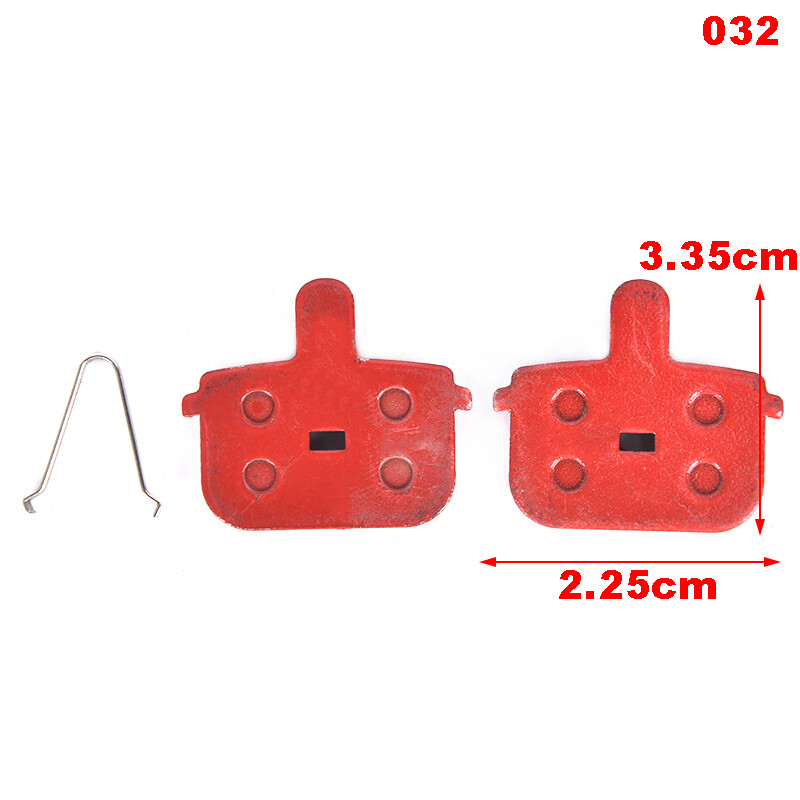 1pair Mountain Bike Cycling Copper Fiber Metal Disc Brake Pads Bike AccessorA_ro