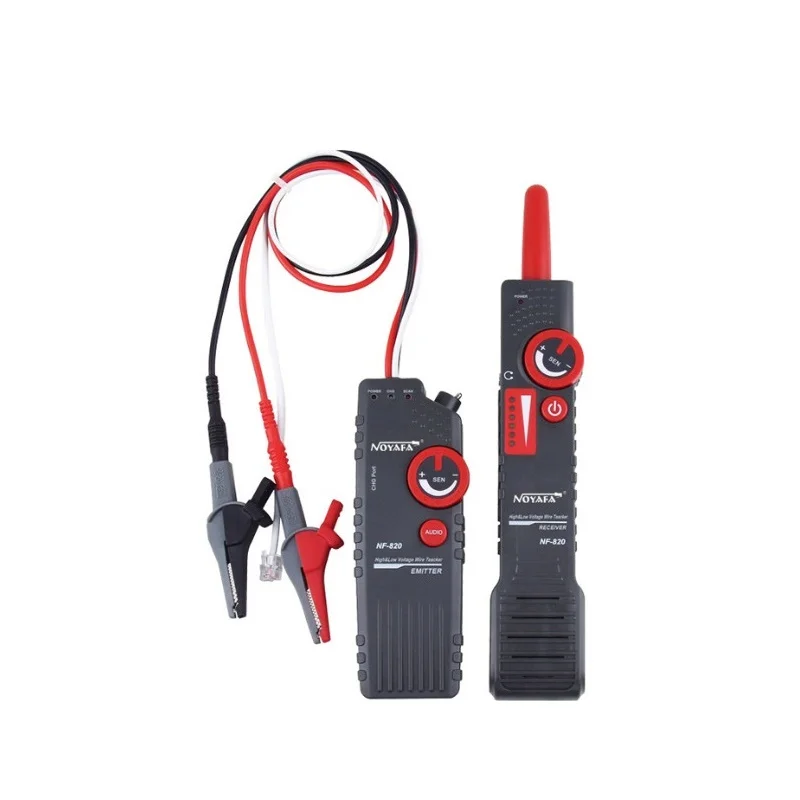 NOYAFA NF-820 Underground Cable Locator Wire Tracker Network Tester High & Low V
