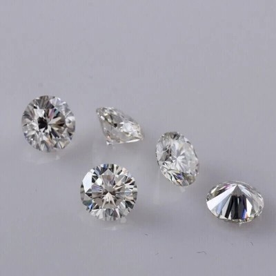 1.02 Ct Round Lab Grown CVD Diamond VVS1 D Color IGI Certified Natural Gemstone