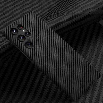 Carbon Fiber Slim Light Wireless Charge Case For Samsung Galaxy S24 Protector