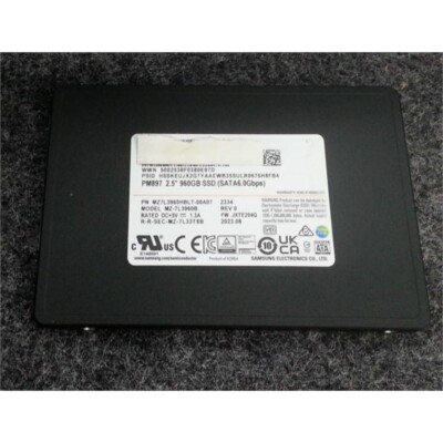 Samsung MZ-7L3960B Internal Solid State Drive 2.5'' 960GB SATA 6.0Gbps No Box