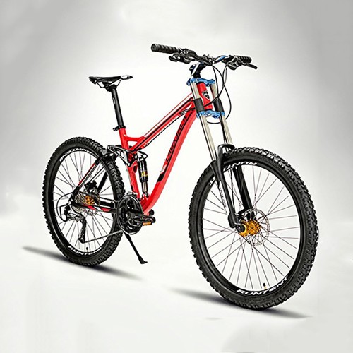 Cool Mountain Bike Bicycle Cycling 24Speed 26" Double Disc Brake suspension fork