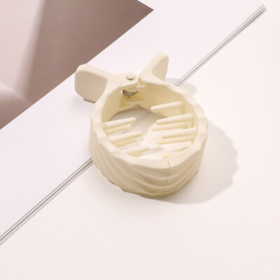 Womens Small Hairgrips  Simple Girl Crab Hair Clip Ponytail Comb Bath Barrette ~