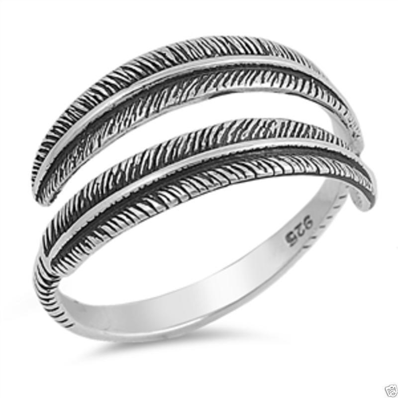 Feather Fashion Rings