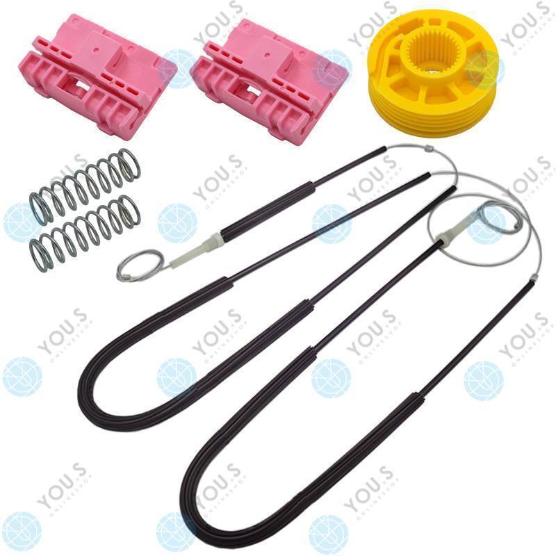 for Audi A3 (8l) 2/3 door window lifter repair set cable - front left