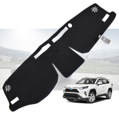 Dash Cover Mat Dashboard Cover Dashmat Carpet For Toyota RAV4 XA50 2019-2023 