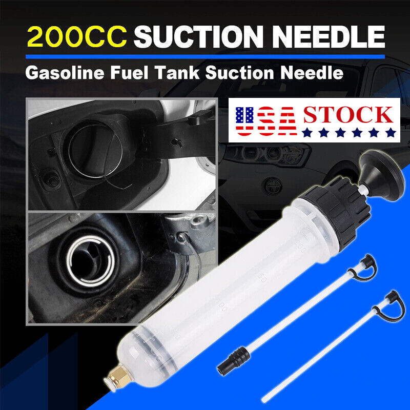 Change Syringe Brake Fluid Extractor Pump Auto Car Oil Syringe Us