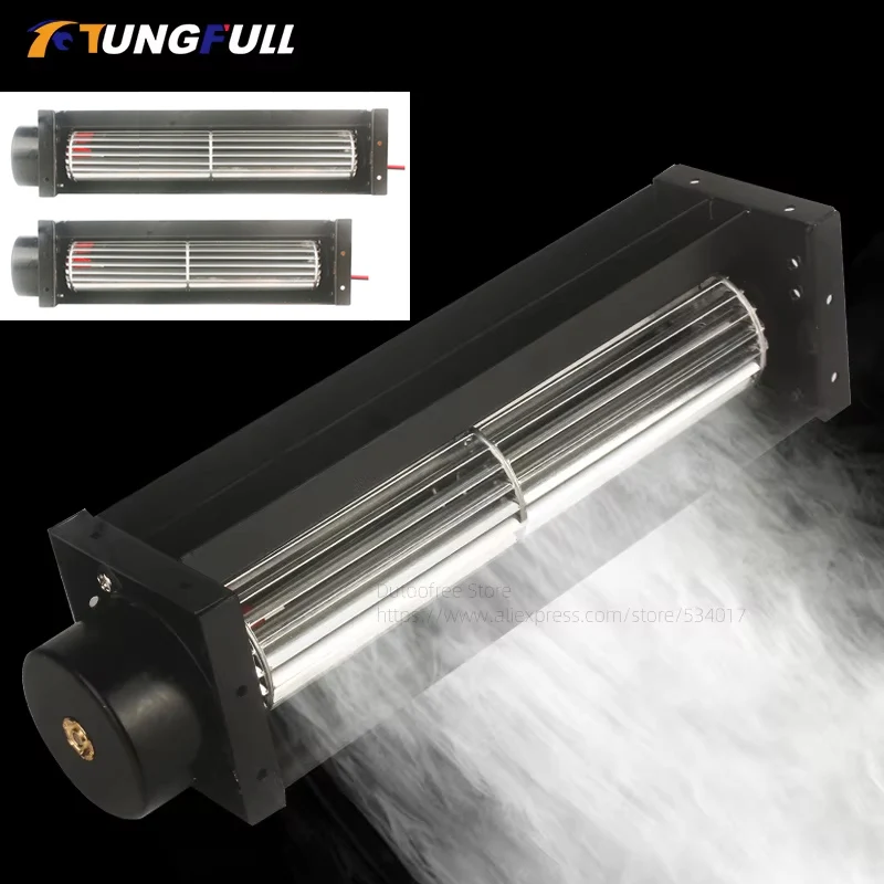 Cross Flow Fan DC12V/ 24V Small Drum Fan Crossflow Cooling Fan Airflow Crossflow