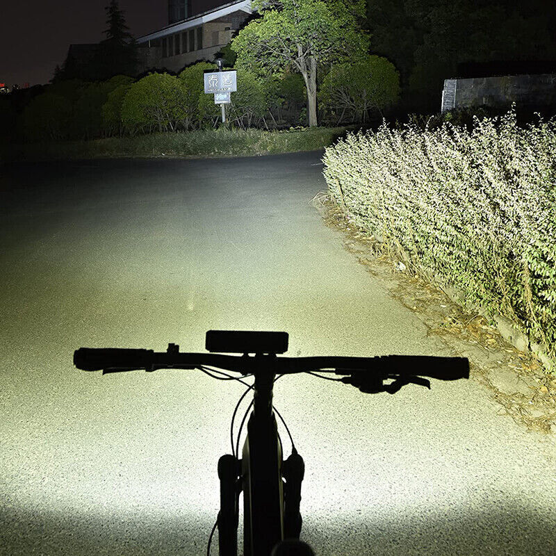 Super Bright LED Bike Light USB Rechargeable Bicycle Front Headlight Waterproof