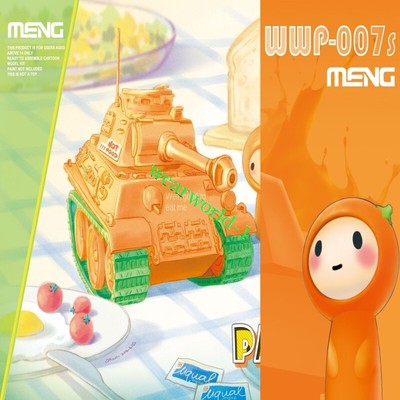 Meng WWP-007s German Medium Tank Panther (Q Edition) 2019 With Character Model