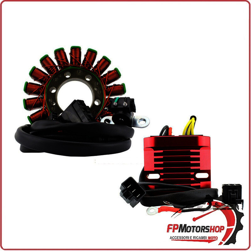 KIT STATORE MAGNETE + REGOLATORE PER MOSFET TRIUMPH DAYTONA 675 06-20 RM STATOR