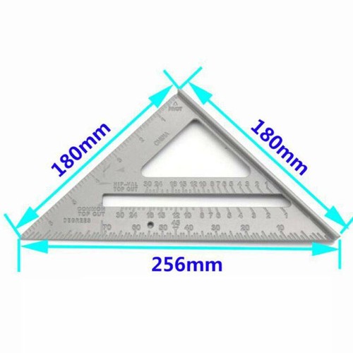 90 Degree Zinc Alloy Right Angle Corner Clamp Try Square Measure Ruler Tool TO