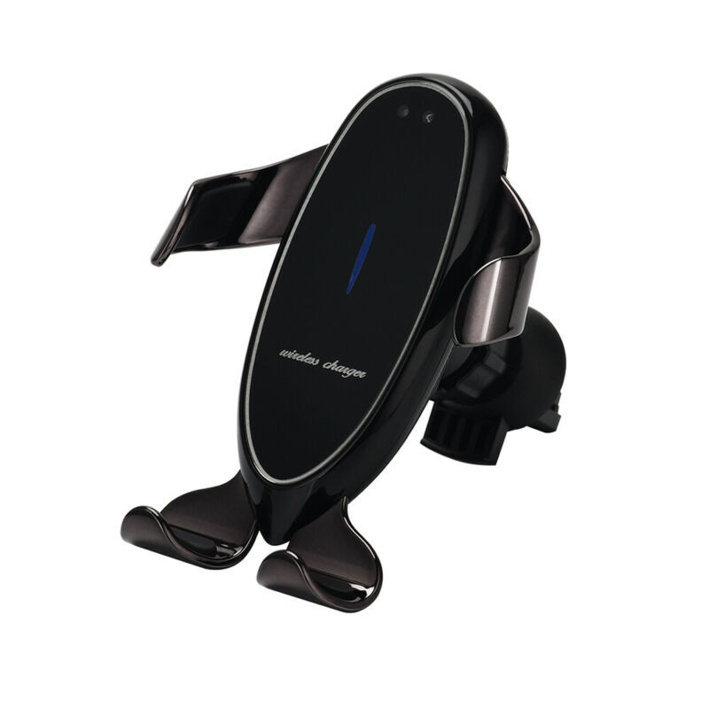 15W Wireless Car Charger Fast Charging Mount Clamping Air Vent Phone Holder