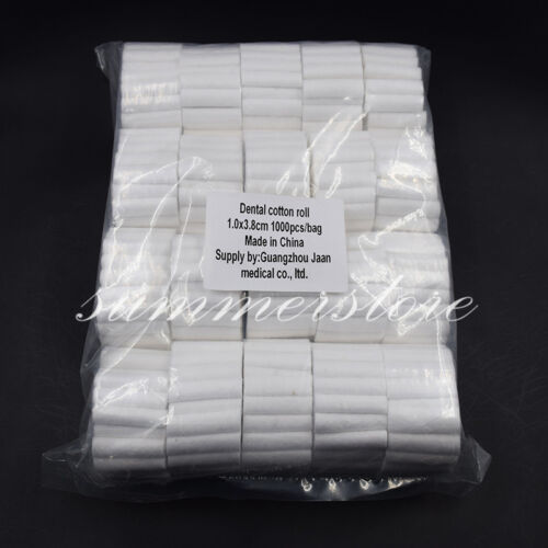 Dental Disposable Absorbent Hemostatic Cotton Fibers Soft Roll Quantity Optional