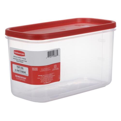 Rubbermaid 1776471 10 Cups Clear Base Dry Food Storage Container