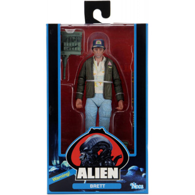 Samuel Brett Harry Dean Stanton Alien 40th Anniversary Action Figur NECA