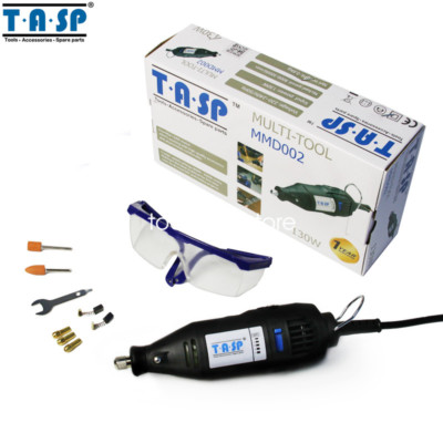 220V Electric Dremel Rotary Tool Set Mini Drill Grinder with 9PC