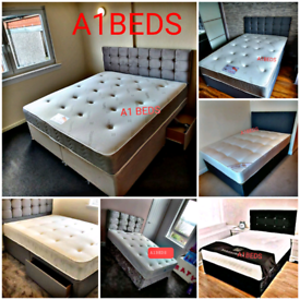 Double Bed with mattress and without mattress 