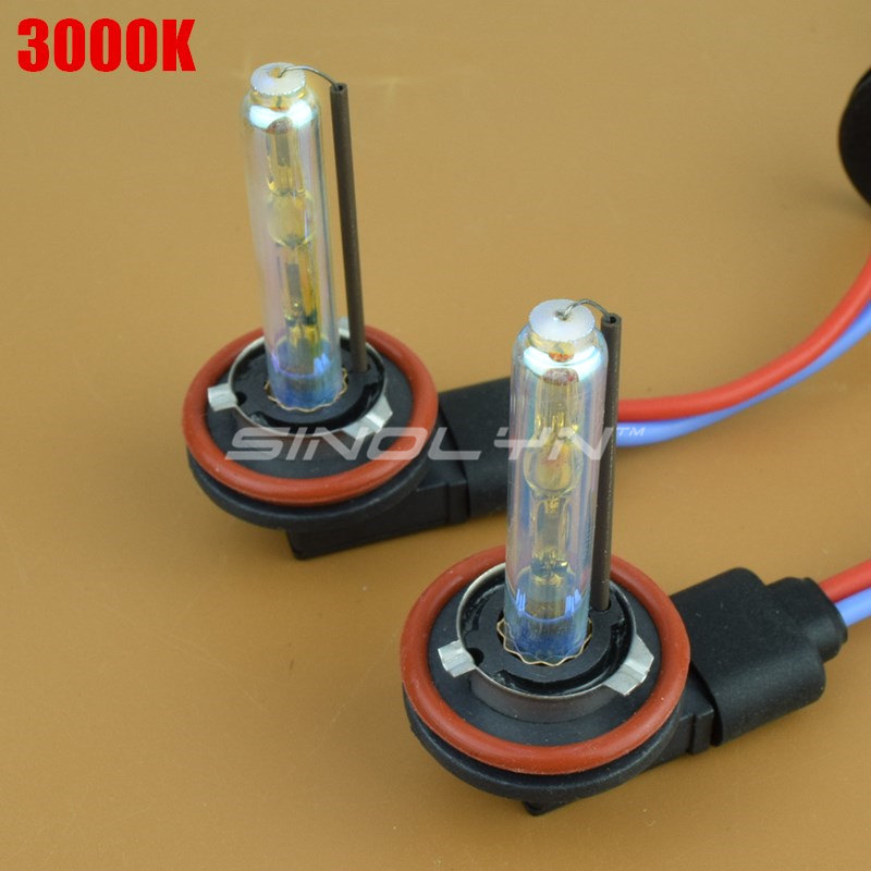 Premium 35W HID H11 Xenon Bulbs Lamps Foglights Replacement 3000K 5500K