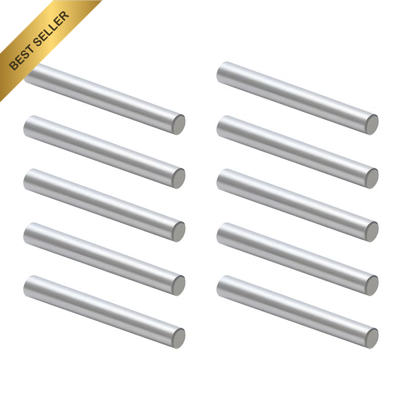 10Pcs 5X40Mm & 5X50Mm Shelf Support Dowel Pins, 304 Stainless Steel Cabinet Pegs