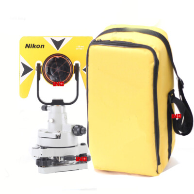 Single Prism & Tribrach Set, Reflector System for Nikon Total Station Surveying