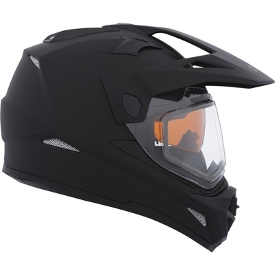 CKX Quest RSV Matte Black Dual Lens Helmet size Large