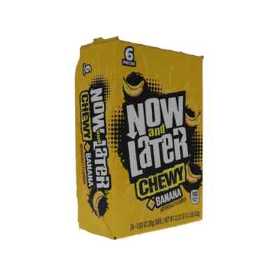 Now & Later Changemakers Banana 24 Count - 6 Pieces