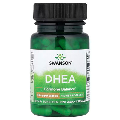 DHEA50 , 120 Capsule by SWANSON 50mg ! VEGAN !