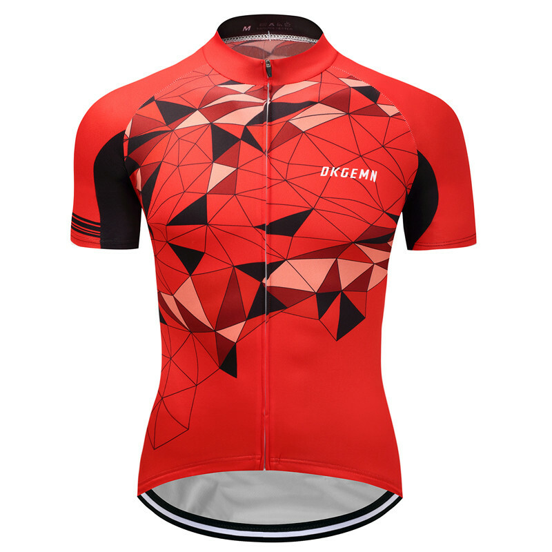 Men/'s Short Sleeve Cycling Shirts Bicycle Jersey Reflective MTB Bike Sportswears